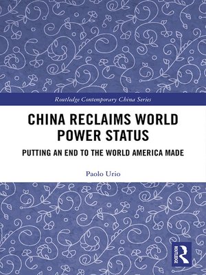 cover image of China Reclaims World Power Status